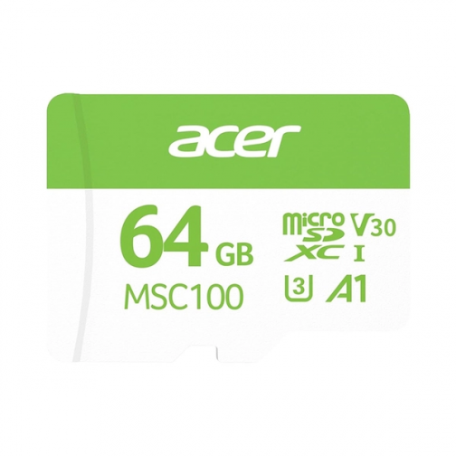 Thẻ nhớ MicroSDXC Acer MSC100 64GB 100MB/s...